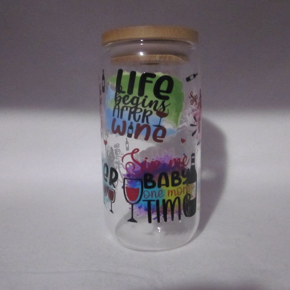 Special Wine Drinkers Glass Can Cup.